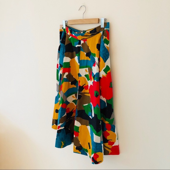 FLORAL Twirly Midi Skirt from ModCloth - Emily + Fin - Picture 3 of 7